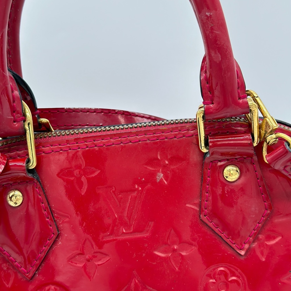 Louis Vuitton Patent Leather Alma BB Shoulder Bag - Picture 8 of 16